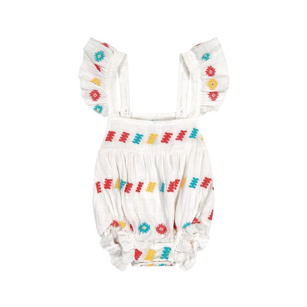 Mer St. Barth Girls  Chloe Baby Romper